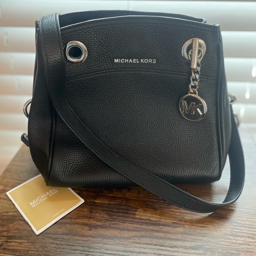 Michael Kors Black Leather Women's Bag